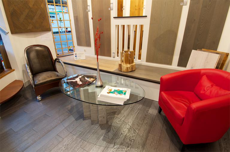 Salle d'exposition Bemart Parquets