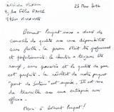 Courrier de satisfaction